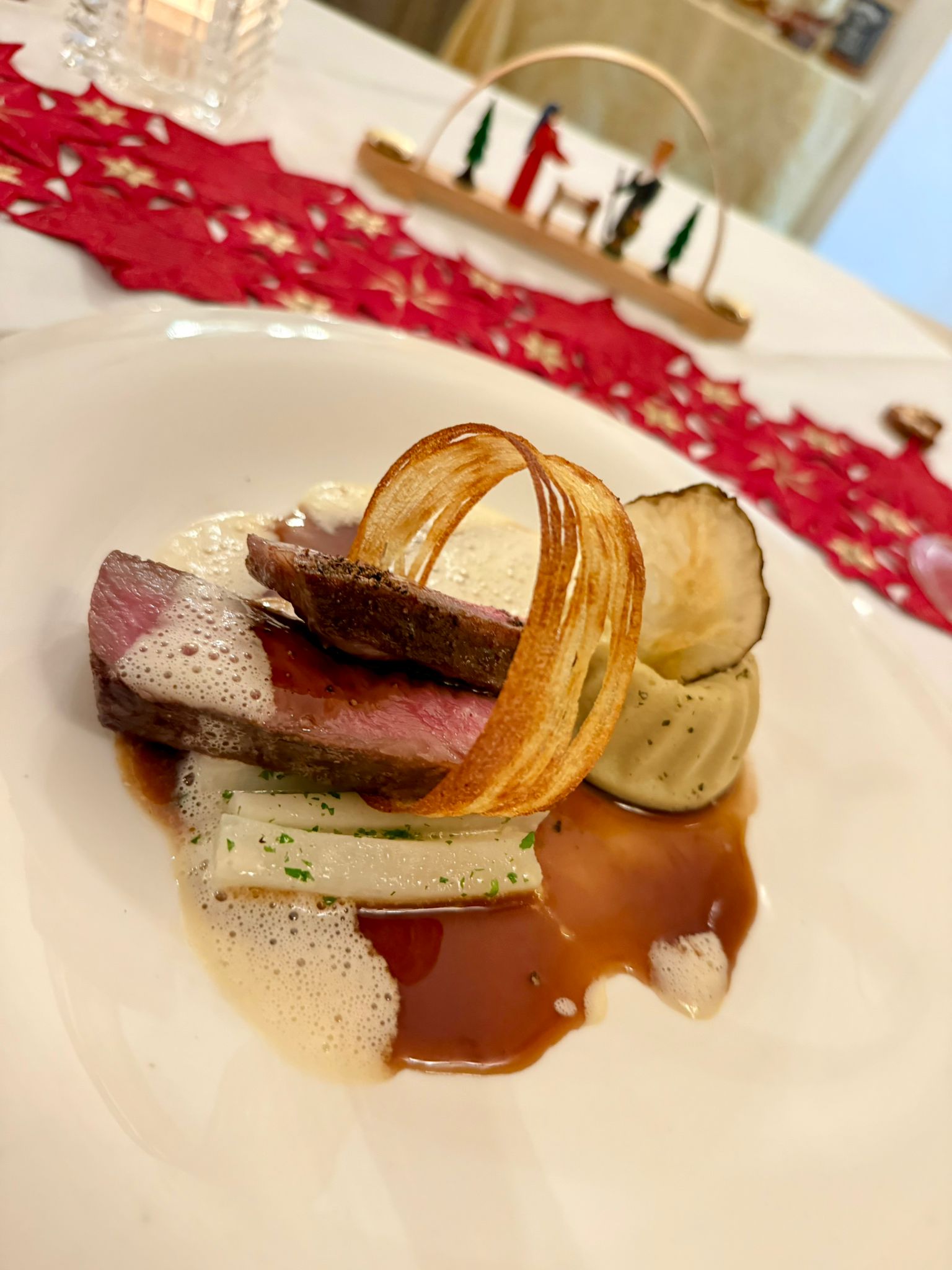 Schlemmen an den Weihnachtsfeiertagen